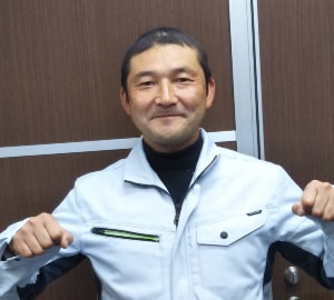 足立区の雨樋工事で活躍する狩野さん