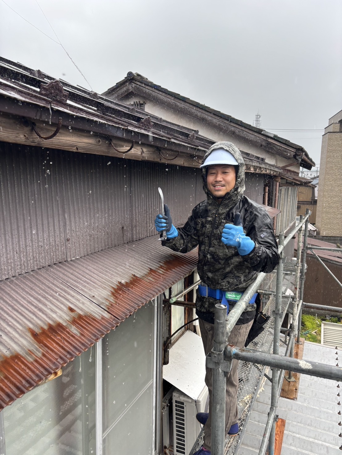 新潟県新潟市のの雨樋工事で活躍